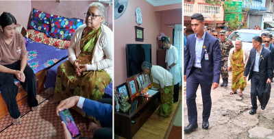  प्रधानमन्त्री कार्कीद्वारा जेनजी आन्दोलनका सहिद परिवारसँग भेटघाट 